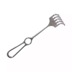 Rétracteur à main de chirurgie orthopédique israël, haute qualité, meilleur prix, 5 dents, 25.4cm, acier inoxydable - Product Image 5