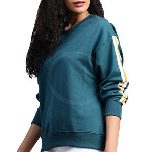 Pull à capuche zippé en coton de haute qualité pour femmes, sweat-shirt décontracté d'hiver avec tissu polaire avant imprimé de logo personnalisé - Product Image 1