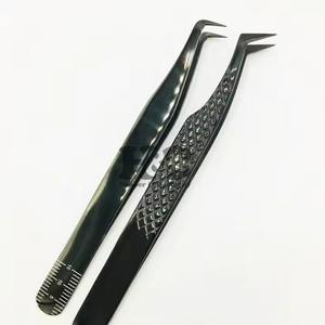 Pinces à cils de style nouveau, pinces à cils en vison, pinces à cils volumineuses, pinces à cils durables en acier inoxydable, coupe diamantée plate - Product Image 6