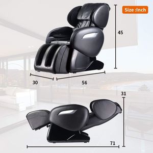 Chaise de massage électrique de relaxation audio Bluetooth, pédicure 4D multiple, lit de jeu, massage complet du corps, chaise de massage à gravité zéro, massage complet du corps - Product Image 2