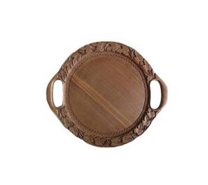 Bandeja de servicio de madera de estilo moderno personalizada al por mayor para vino, fruta, aperitivo, café personalizado Vassoio, aperitivo, Frutta, precio bajo - Product Image 4