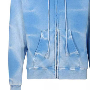 100% coton polaire fermeture éclair Style hommes vêtements d'hiver sweats à capuche meilleur matériel hiver saison porter des sweats à capuche pour hommes - Product Image 4