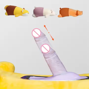 Mini masturbateur rétractable automatique nouveau commerce extérieur 10 vitesses fréquence vibrateur Invisible réaliste gode pour les femmes - Product Image 2