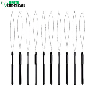 Aguja de Acero Inoxidable con Gancho para Enhebrar, Instrumento Quirúrgico Manual para Extensiones de Cabello, Juego de Instrumentos Quirúrgicos, Color Personalizado, Alta Calidad, CE - Product Image 6