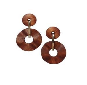 Superbes boucles d'oreilles en corne légères, toutes formes et tailles – Boucles d'oreilles modernes en corne pour mariage et soirée, boucles d'oreilles en corne brillantes - Product Image 3