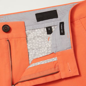 กางเกงขาสั้นชายหาดสำหรับผู้ชายกางเกงกีฬาขาสั้นลำลองสีส้มแบบคลาสสิกสำหรับฤดูร้อน - Product Image 3