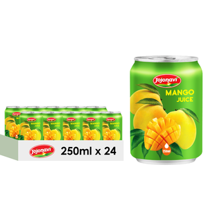 250ml Mango Jugo Jojonavi Mayorista Proveedor Fabricante Etiqueta Privada OEM ODM Halal Kosher ISO - Product Image 1