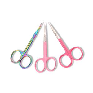 Ciseaux à cuticules légers en acier inoxydable incurvé, tranchants, pour l'entretien quotidien des ongles, usage professionnel, poignée confortable - Product Image 5