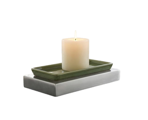 Candelabro de metal verde premium para decoración de hogar de lujo, festivales, bodas y celebraciones - Product Image 2