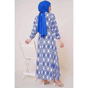 Robe Mevlana avec ceinture froissée en Saxe - Product Image 4