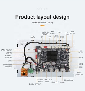 批发价无外壳7 8 10.1 11.6英寸电容式触摸开放式框架工业平板电脑，带安卓14 RK3568/3588 2G + 32G - Product Image 4