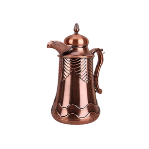 Copper Round Shape <b>Tea</b> <b>Kettle</b> With Superior Quality Tableware Serving Water <b>Kettle</b> For Kitchen Accessories - Product Image 3