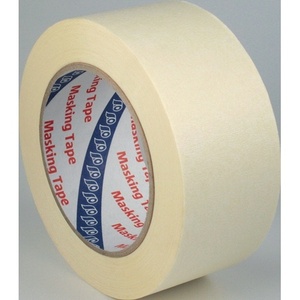 Cinta Adhesiva Crepé K-MASK 70, Ligeramente Crepéada, Blanca, 50 m de Longitud, 25 mm de Ancho, Paquete de 36 Rollos, Cinta Adhesiva de Oficina, Empaquetada por IKS - Product Image 1