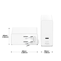 Chargeur GaN USB-C PD 3.1 adaptateur de charge rapide 140W EPR 28V/5A sortie EU UK US AU prises ca pour MacBook Pro Dell XPS pour Samsung