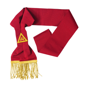 Precio al por mayor Irish Royal Arch Past King Sash Venta caliente hecho a mano Masonic Regalia Sashes - Product Image 1