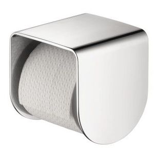Porte-papier toilette mural moderne en acier durable et écologique avec finition dorée pour la maison et les salles de bain d'hôtel - Product Image 6