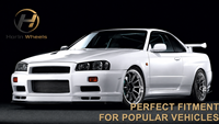 Jantes forgées 18 19 20 pouces 5x114.3 10 branches monobloc légères JDM Racing pour Nissan GTR Supra Custom Style RS-DF