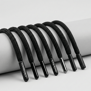 Cordones Planos Ajustables de Plástico PP de 8mm para Calzado Deportivo al por Mayor |   Tapón Personalizado con Logotipo, Ecológico, con Recubrimiento, Sin Plomo, Duradero - Product Image 3