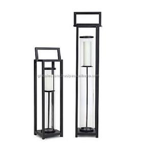 Lanterne de bougeoir en métal faite à la main de qualité supérieure pour la décoration de la maison utilisation extérieure et intérieure exportation dans le monde entier - Product Image 1