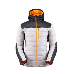 Veste d'hiver matelassée en nylon décontractée de haute qualité avec capuche et fermeture éclair, coque brillante, respirante, légère, grande taille, produit en vente chaude - Product Image 3