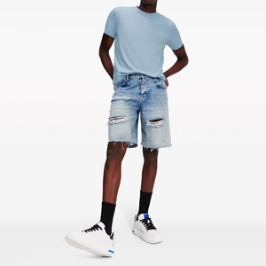 Prix de gros Shorts en jean pour hommes Shorts en jean élégants et durables Streetwear Prix d'usine Shorts en jean pour hommes - Product Image 2