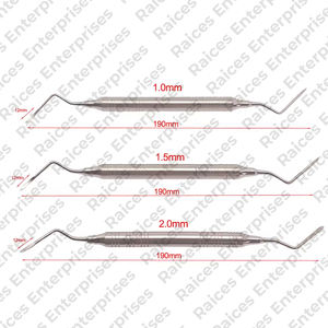 Instrumentos quirúrgicos manuales con logotipo personalizado, escalador dental de acero inoxidable, herramienta profesional de higienista dental, escalador dental - Product Image 3