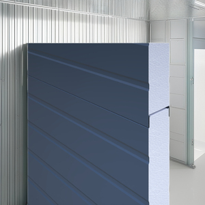 Panel de Pared Modular Sándwich EPS de 150 mm con Aislamiento Térmico, Diseño Moderno para Construcción Civil Rápida, Cámaras Frigoríficas y Almacenamiento en Frío - Product Image 2