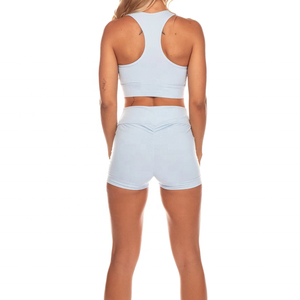 Soutien-gorge et leggings de yoga de haute qualité vente en gros de service OEM personnalisé fitness complet prix raisonnable ensemble de 2 pièces pour femmes - Product Image 6
