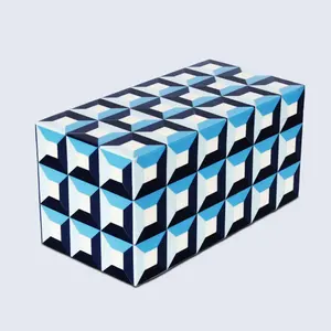 กล่องใส่เครื่องประดับแบบฝังเรซินและ MDF เป็นมิตรกับสิ่งแวดล้อมสำหรับการจัดแสดงและบรรจุภัณฑ์ของขวัญสำหรับร้านบูติกมีจำหน่ายในราคาโรงงาน - Product Image 5