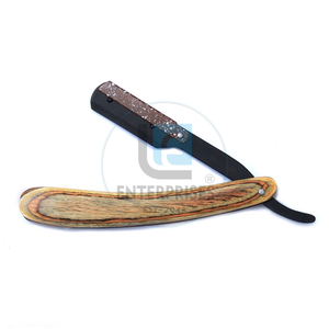 มีดโกนหนวดด้ามไม้ OEM ใบมีดเปลี่ยนได้ พร้อมโลโก้สั่งทำ สำหรับการดูแลส่วนบุคคลและมืออาชีพ - Product Image 2