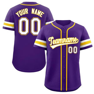 Custom Embroidered Baseball Jerseys Premium Quality Personalized Team Name 100% Polyester Breathable Quick Dry <b>Unbeatable</b> Team - Product Image 2
