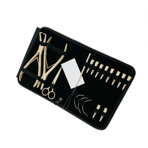 Custom Label Professional Stainless Steel Hair Extension Pliers Kit with Alligator Clips & Scissors - Product Image 3