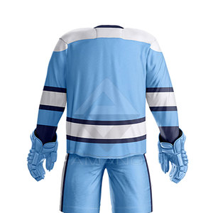 Conjuntos de hockey sobre hielo con logotipo personalizado y precio al por mayor, uniformes deportivos de equipo a la moda - Product Image 6