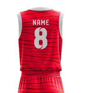 Ensemble de Tenue de Basketball Élégant pour Hommes, Personnalisable sur Mesure pour Équipes – Maillot et Short Respirants 100% Polyester pour l'Été - Product Image 6