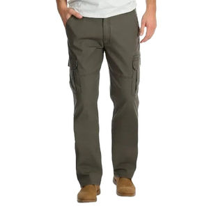 Pantalons de sport décontractés pour hommes, pantalons de jogging lourds et ajustés, pantalons cargo teints en noir avec pantalons de survêtement personnalisables OEM - Product Image 2