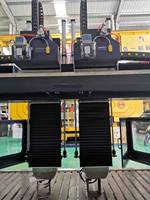 Máquina de Grabado de Arco en Piedra CNC de 2 Cabezales y 4 Ejes |   Fresa para tallar superficies curvas interiores y exteriores