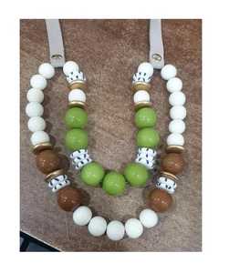 สร้อยคอทำด้วยมือตรงอินเดียสีดำสีขาวเครื่องประดับแฟชั่นมุกคลาสสิกสำหรับผู้หญิงเด็กผู้หญิงขายดีสำหรับวันครบรอบ - Product Image 2