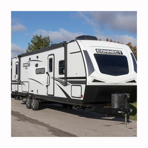 Remolque de viaje ultraligero Camper para SUV o camión con marco de aluminio diseño aerodinámico y fácil mantenimiento - Product Image 1