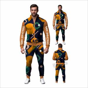 Venta caliente de moda Slim Fit Hombres Chándal Ropa de entrenamiento Cómodo Cremallera Hombres Chándal - Product Image 5