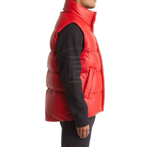 Veste sans manches à bulles sur mesure fabriquée en usine, hommes, grande taille, respirante, écologique, hiver pour hommes - Product Image 4
