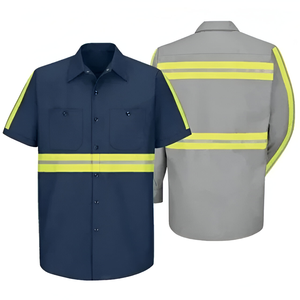 Uniforme Industrial de Alta Calidad, Transpirable, Duradero y de Secado Rápido para Hombre, Hecho de Algodón y Poliéster, Tallas Personalizables, Varios Colores Opcionales - Product Image 4