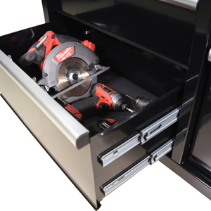 ชั้นวางเครื่องมือกล่อง104ซม. 16ลิ้นชักใหญ่ตู้เก็บเครื่องมือที่ดีสำหรับช่างโรงรถ - Product Image 6