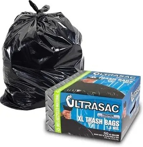 Ultrasac 33 Gal. Bolsas de Basura Azules para Reciclaje (Paquete de 50) - Product Image 4