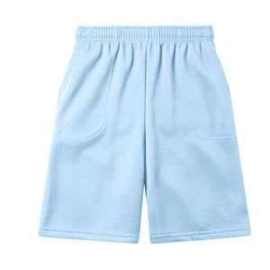 Pantalones de chándal de algodón Terry para hombre, pantalones cortos para correr, gimnasio, informales, lisos, impermeables, estampados, bolsillos OEM, logotipo personalizado - Product Image 1