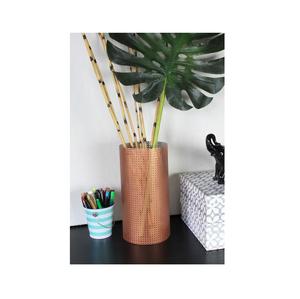 Vase d'affichage décoratif pour la maison en fer aluminium laiton conception et forme personnalisées Vase à fleurs de mariage Vase de table - Product Image 2