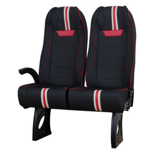 Asiento de pasajero para furgoneta, Minibus, autobús, lanzadera, Panel de carga, furgoneta con accesorios, reposabrazos, bandeja de comida, red para revistas - Product Image 4