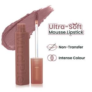 Set de Brillo Labial Resistente al Agua Mudpie Mousse - Brillo Labial Líquido Hidratante de Alta Calidad, Libre de Crueldad Animal, con Ácido Hialurónico y Aceite de Ricino - Product Image 1