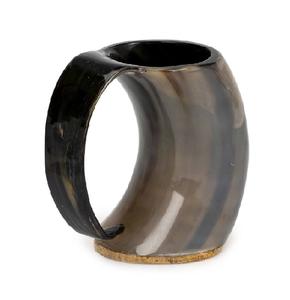 Wholesale Factory Price Horn Beer <b>Mug</b> Viking Style Horn Beer Tankard Home Wholesale Custom Logo Nordic Style Creaim Horn <b>Mug</b> - Product Image 2