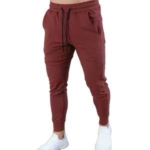 OEM Wholesale Custom Color Block Straight Sweat Pants for Men Polyester/Cotton High Waist Street Style Casual Gym Wear Pockets - Product Image 5