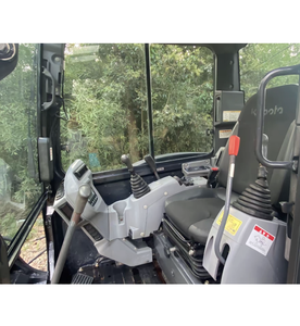 Mini-excavatrice d'occasion KUBOTAs KX165 5-6 tonnes, hybride, Euro VI, boîte de vitesses automatique, pour l'agriculture et la foresterie, CE - Product Image 4